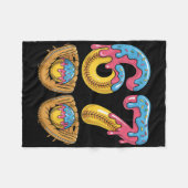 Softll 67 - Ice Cream Drip 67 Meme Funny Player  Fleecedecke (Vorderseite (Horizontal))