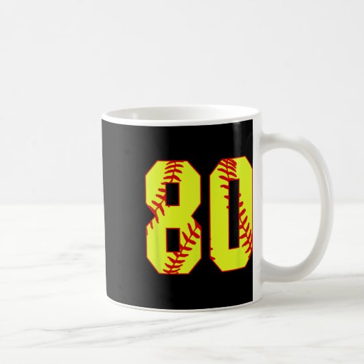 Softll #80 Fast Pitch Liebling Softll Mama Lieblin Kaffeetasse (Rechts)