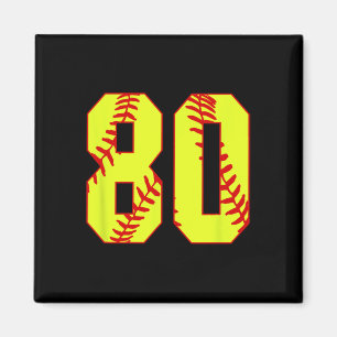 Softll #80 Fast Pitch Love Softll Mom Lieblingsspi Magnet
