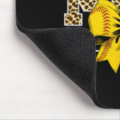 Softll Bow Women For Softll Leopard Mom Mothers Da Mousepad (Ecke)