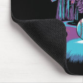 Softll Catcher Lauf Ich Fordere Dich Design  Mousepad (Ecke)