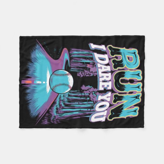 Softll Catcher Run I Dare You Design _1  Fleecedecke (Vorderseite (Horizontal))