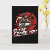 Softll Catcher Slide Ich fordere dich starkes Mädc Karte (Gelbe Blume)