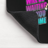 Softll Catcher stolze Eltern lustiger Spruch wilde Mousepad (Ecke)