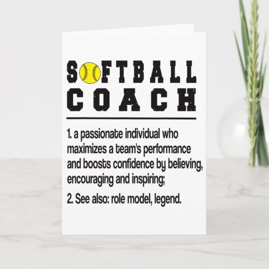 Softll Coach Definition Softll Coaching Karte (Vorderseite)