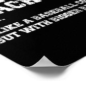 Softll Coach Definition wie ein Verkaufstrainer  Poster (Ecke)