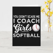 Softll Coach Du jagst mich nicht Coach Mädchen Sof Karte (Gelbe Blume)