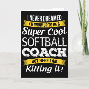 Softll Coach-Shirt Vielen Dank Würdigung Lustiges  Karte