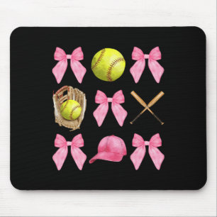 Softll Coquette Bow Soft Girl Era Sell Softll Mama Mousepad