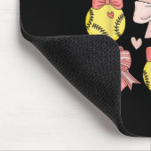 Softll Coquette Bow Softll Mama Mütter Tagessoftwa Mousepad (Ecke)