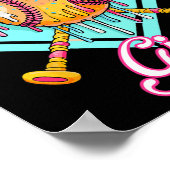 Softll Drip Mädchen Eis Drip Jugend Softll Mädchen Poster (Ecke)