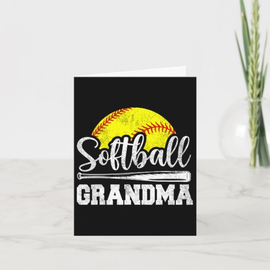 Softll Grandma Software Player Game Day Mother Day Karte (Vorderseite)