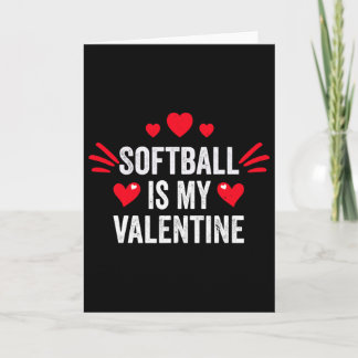 Softll ist mein Valentinsgeschenk für sie Lustiger Karte