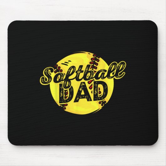 Softll Papa Daddy Vatertag Mousepad (Vorne)