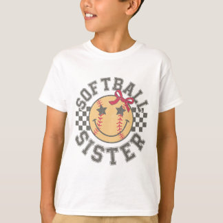 Softll Schwester Kokette Schleife Softll Schwester T-Shirt