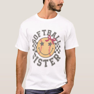 Softll Schwester Kokette Schleife Softll Schwester T-Shirt