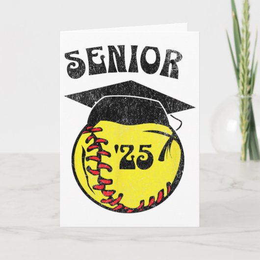 Softll Senior 2025 Das letzte Inning Karte (Vorderseite)