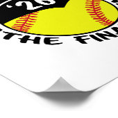 Softll Senior Dad 2026 Das letzte Inning Poster (Ecke)