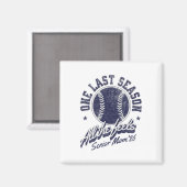 Softll Senior Mom 2026 Distressed Magnet (Vorderseite/Rückseite)