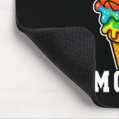 Softll Sketll Mama Eis Drip Sommer Spieltag Mousepad (Ecke)