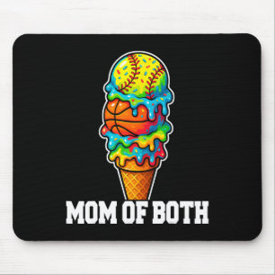 Softll Sketll Mama Eis Drip Sommer Spieltag Mousepad