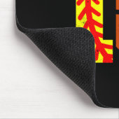 Softll Sketll Nummer 10 Jersey Lustig 10. Geburtst Mousepad (Ecke)