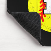 Softll Sketll Nummer 11 Trikot Lustiger 11. Geburt Mousepad (Ecke)