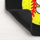 Softll Sketll Nummer 5 Jersey Lustiger 5. Geburtst Mousepad (Ecke)