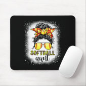 Softll Tante Unordentliche Bun Leopard Gebleicht S Mousepad (Mit Mouse)