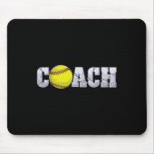 Softll-Trainer Coaching Sofort-Trainer Softll-Team Mousepad (Vorne)
