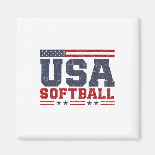 Softll USA Amerikanische Flagge Frauen Männer Patr Magnet