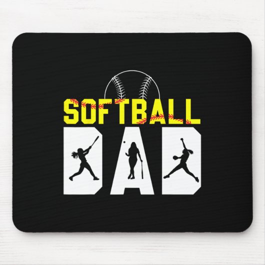 Softll Vater Father&# s Day American Software Pla Mousepad (Vorne)