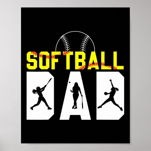 Softll Vater Father&# s Day American Software Pla Poster (Vorne)