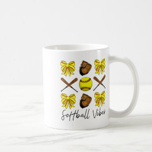Softll Vibes Shirt Spieltag Softll Leben Mama Mutt Kaffeetasse