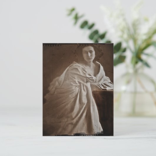 Softly Faded Sarah Postkarte (Stehend Vorderseite)