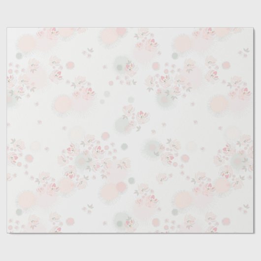 Softness Tee-Rose Geschenkpapier (Flach)