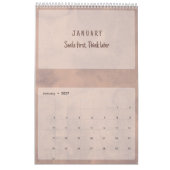 Softpastell-Inspirationskunst-Kalender Kalender (Jan 2027)