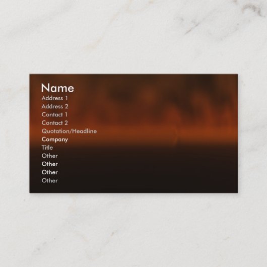 Softproductcards Visitenkarte (Vorderseite)
