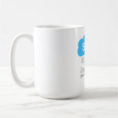 Software als Succubus "Wir werden euch trocken sau Kaffeetasse (Links)
