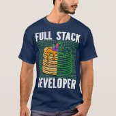 Software-Coding für Entwickler mit vollem Stack T-Shirt (Vorderseite)