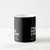 Software Consultant Funny Analyst Sprichwort Kaffeetasse (Mittel)