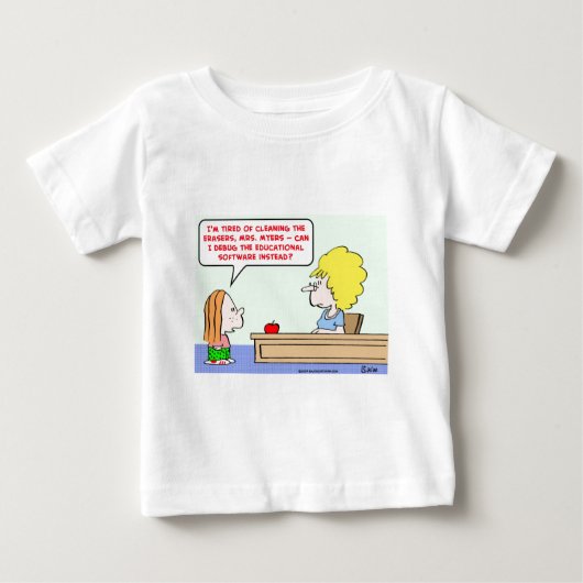 Software-Debuglehrer Baby T-shirt (Vorderseite)