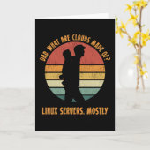 Software Developer Computer Programmer Dad Karte (Gelbe Blume)