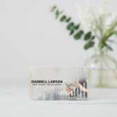 Software Developer | Data Analyst Graph Visitenkarte (Stehend Vorderseite)