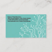 Software Developer | Data Analyst Graph Visitenkarte (Rückseite)