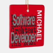 Software Developer Extraordinaire CUSTOM Keramikornament (Rechts)