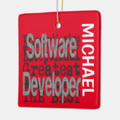 Software Developer Extraordinaire CUSTOM Keramikornament (Links)