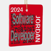 Software Developer Extraordinaire CUSTOM Keramikornament (Rechts)