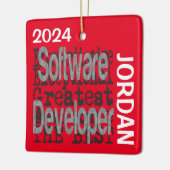 Software Developer Extraordinaire CUSTOM Keramikornament (Links)