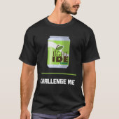 Software Developer Light IDE Theme Challenge Me T-Shirt (Vorderseite)